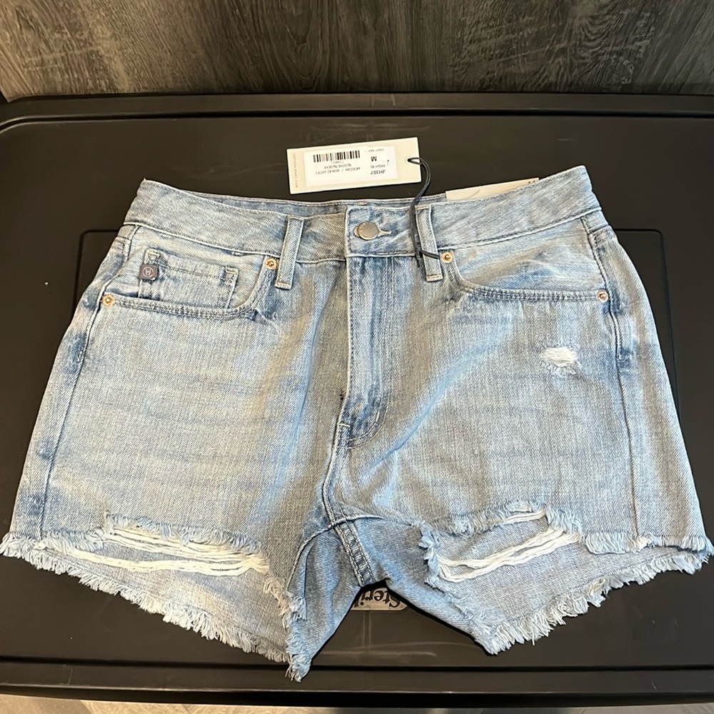 High waisted Jean shorts